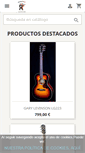 Mobile Screenshot of guitarland-bcn.com